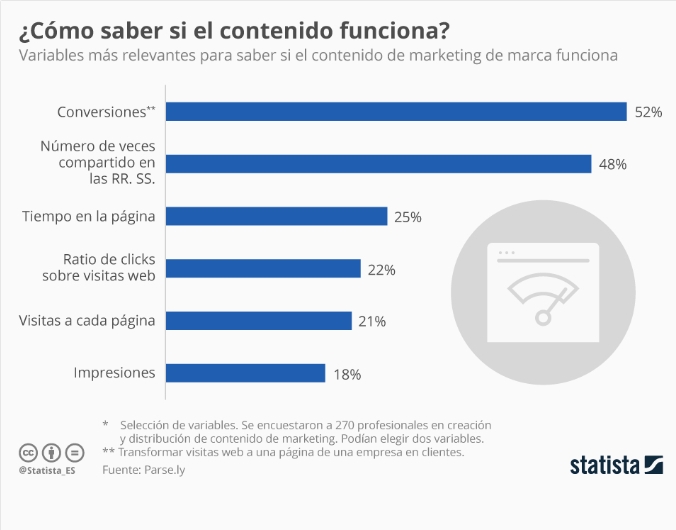statista contenido