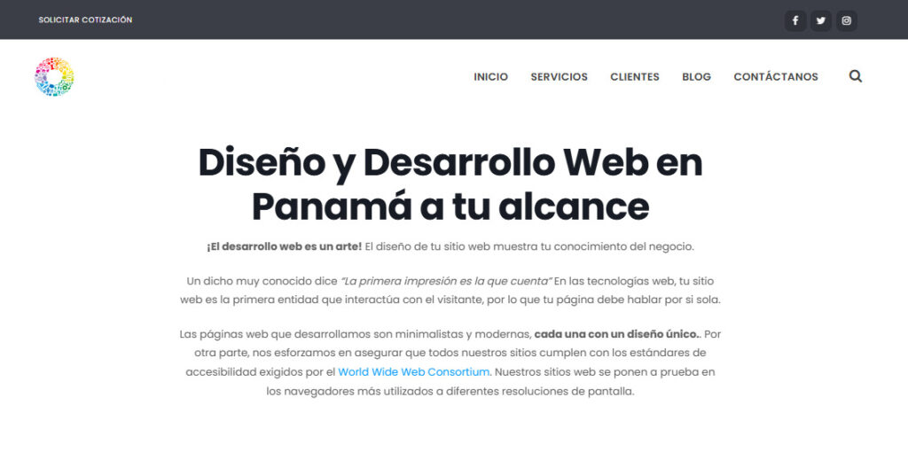 t4e design agencia de diseño web en panama