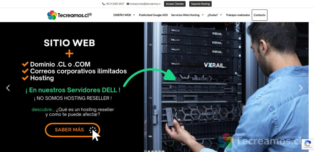 tecreamos agencia de diseño web en chile