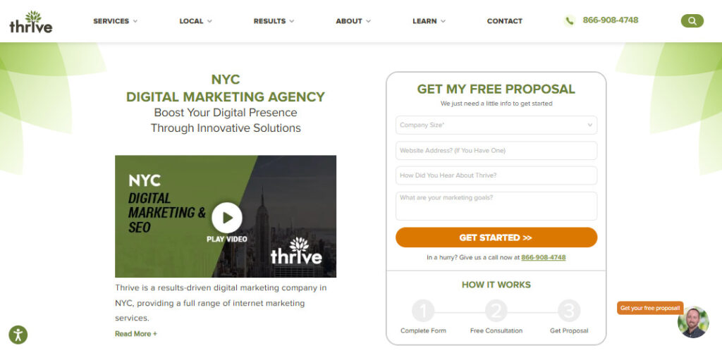 thrive agencia de publicidad en new york