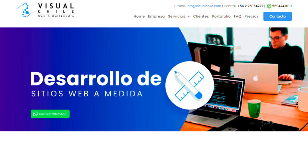 visual chile agencia de diseño web en chile