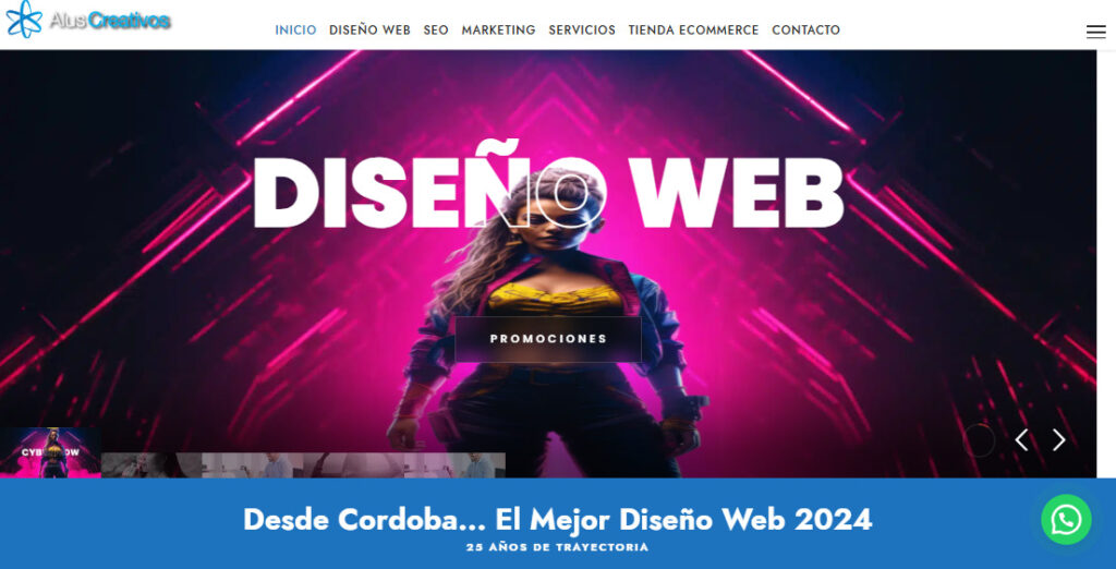 alus creativos agencia de diseño web en cordoba