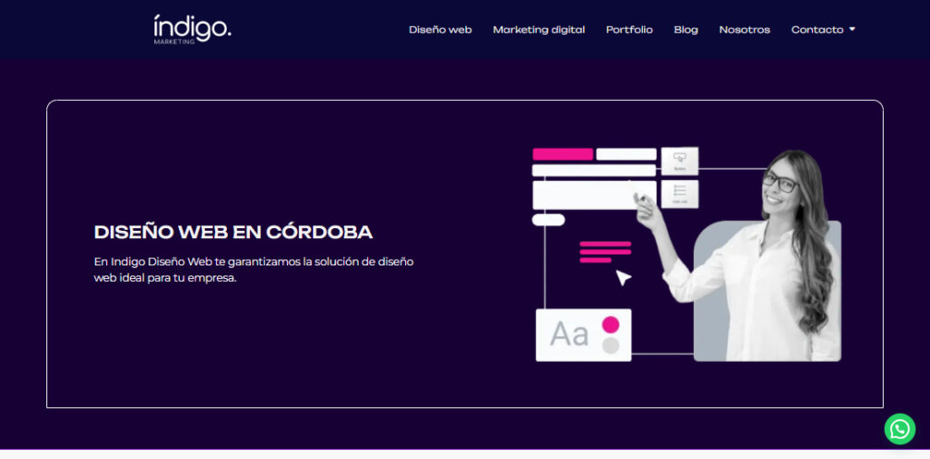 indigo agencia de diseño web en cordoba