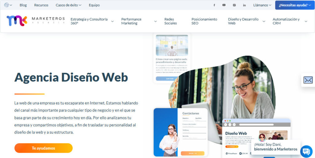 marketeros agencia de diseño web en bogota