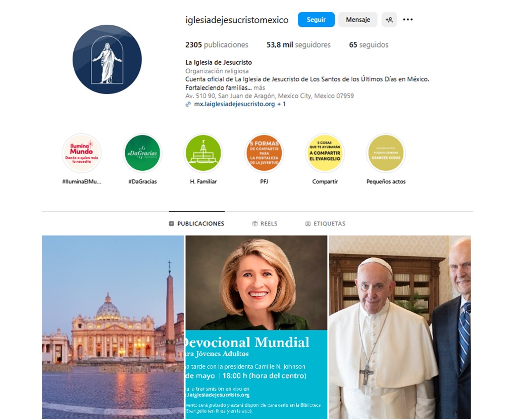 marketing redes sociales iglesia