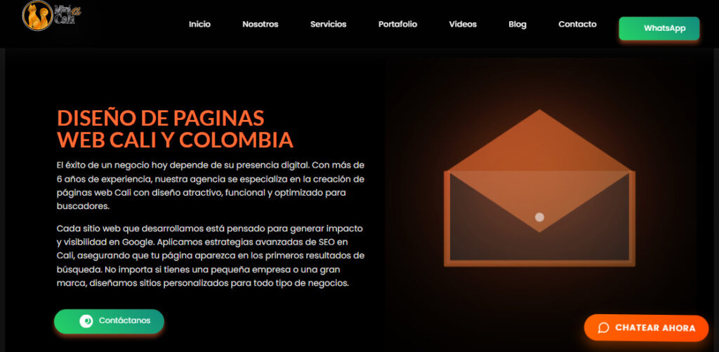 mira ve cali agencia de diseño web en cali