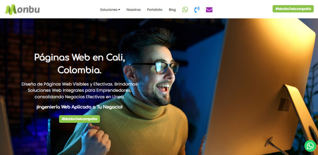 monbu agencia de diseño web en cali