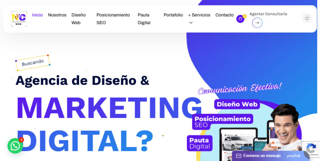 nc soluciones web agencia de diseño web en bogota