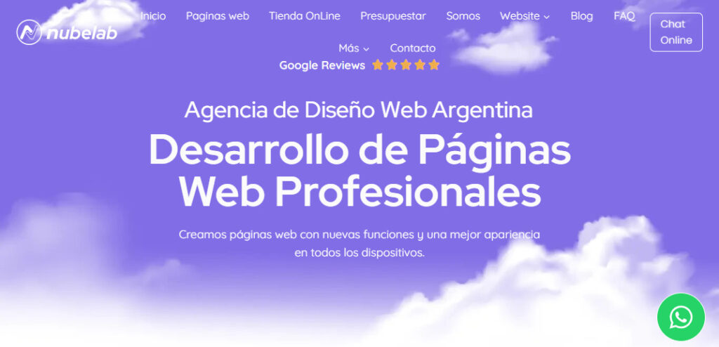 nubelab agencia de diseño web en cordoba
