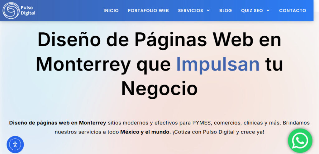 pulso digital agencia de diseño web en monterrey