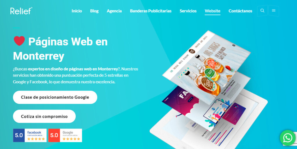 relief agencia de diseño web en monterrey