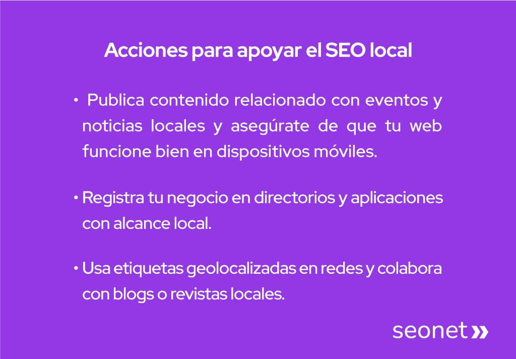 seo local marketing para alimentos