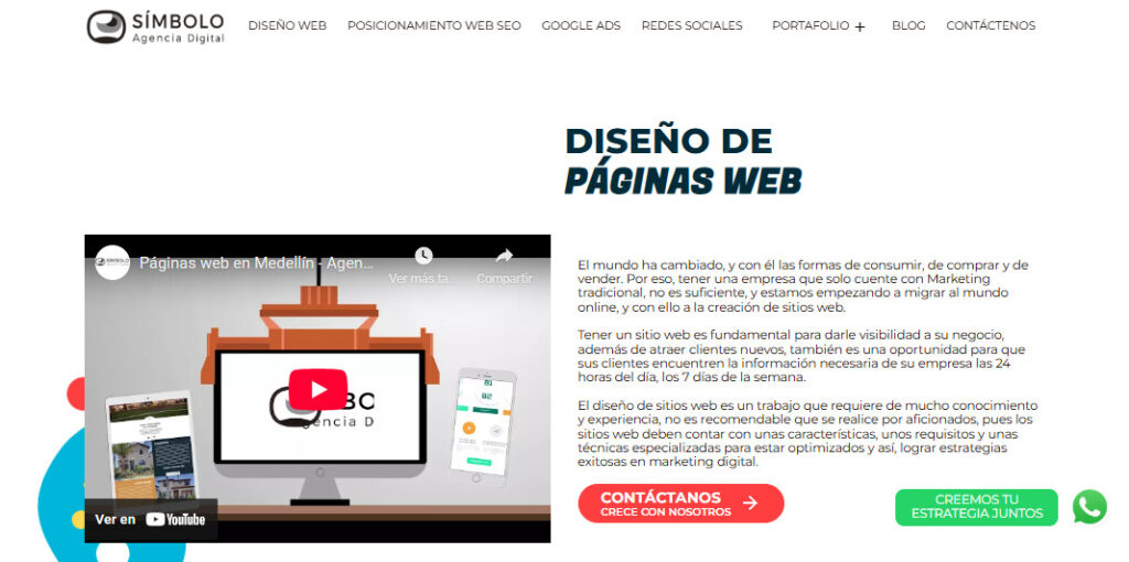 simbolo agencia de diseño web en barranquilla