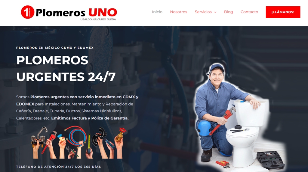 sitio web fontanero