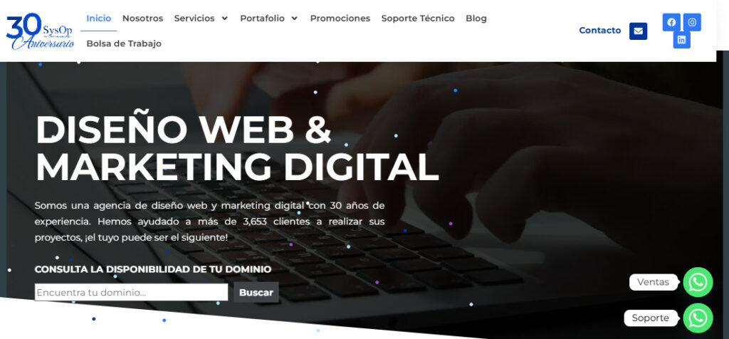 sysop agencia de diseño web en monterrey