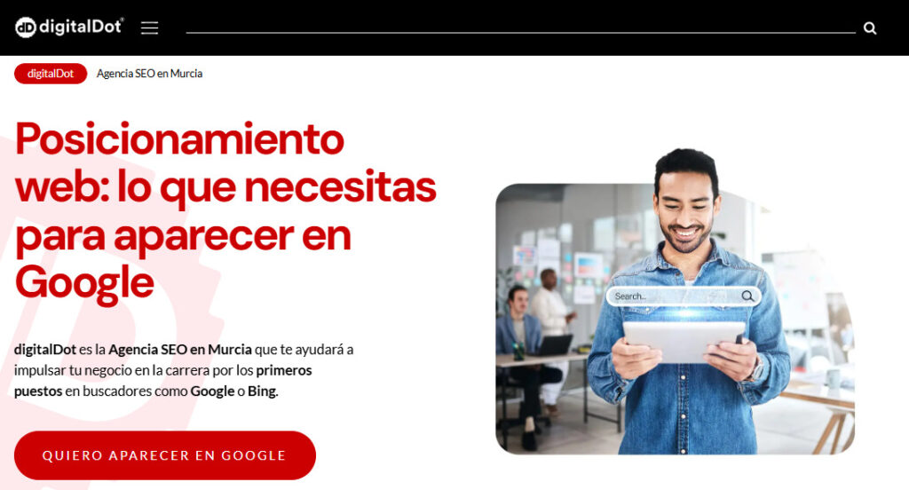digitaldot agencia seo en murcia
