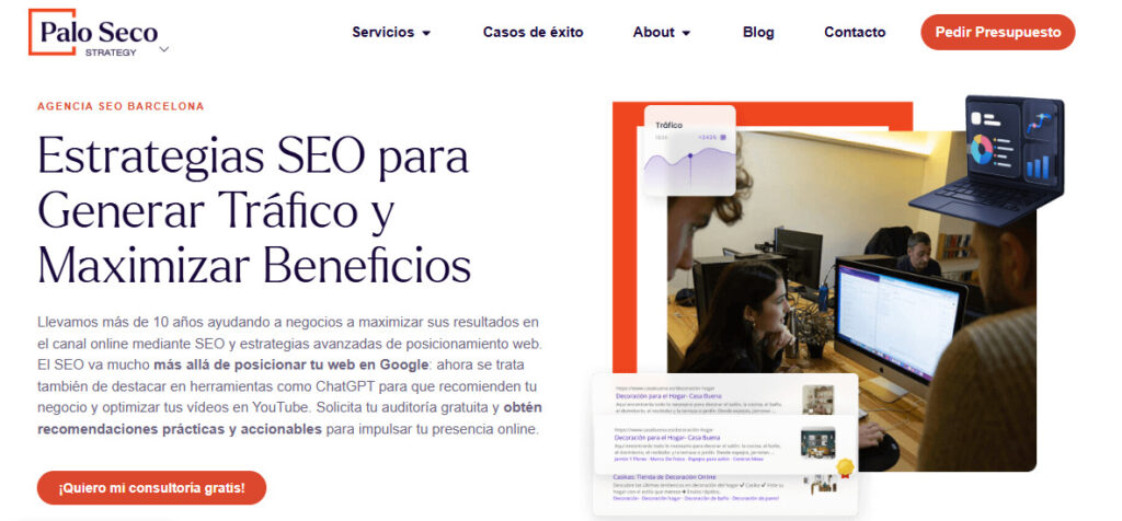 palo seco agencia seo en barcelona