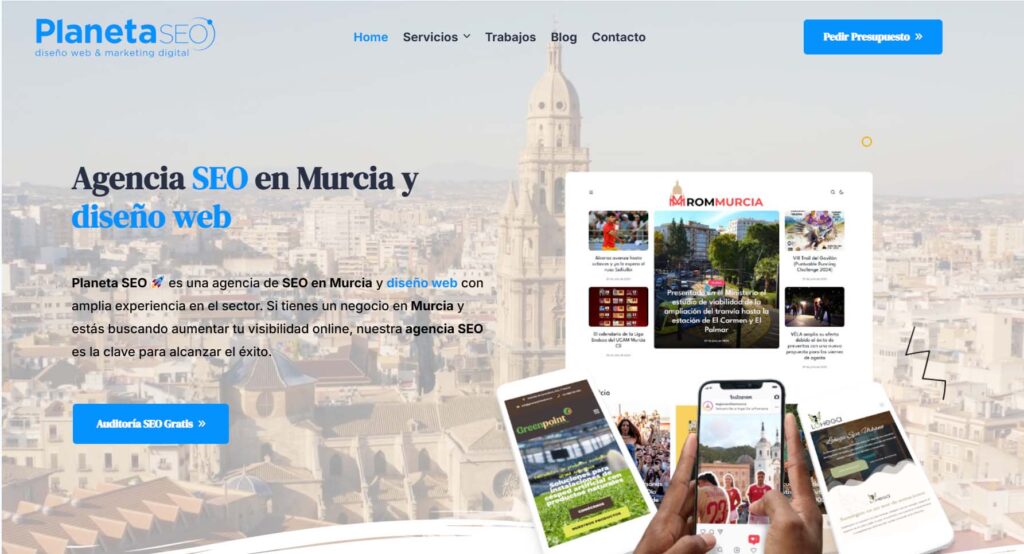 planeta seo agencia seo en murcia