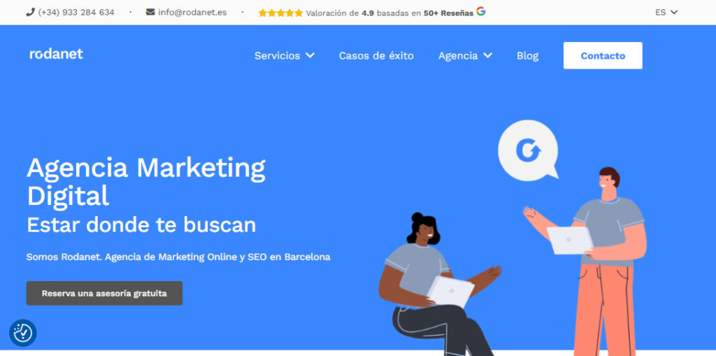 rodanet agencia seo en barcelona