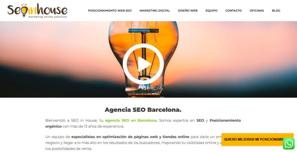 seo in house agencia seo en barcelona