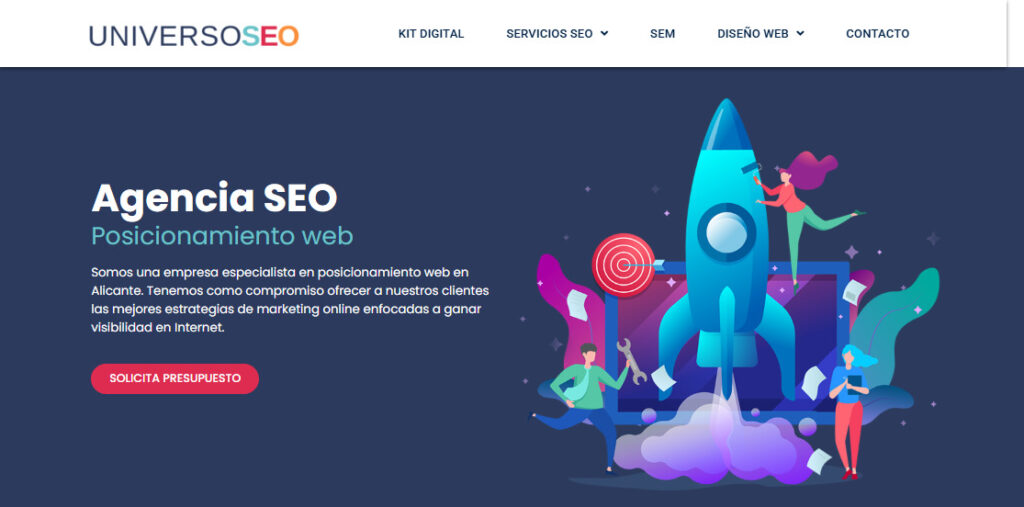 universo seo agencia seo en alicante