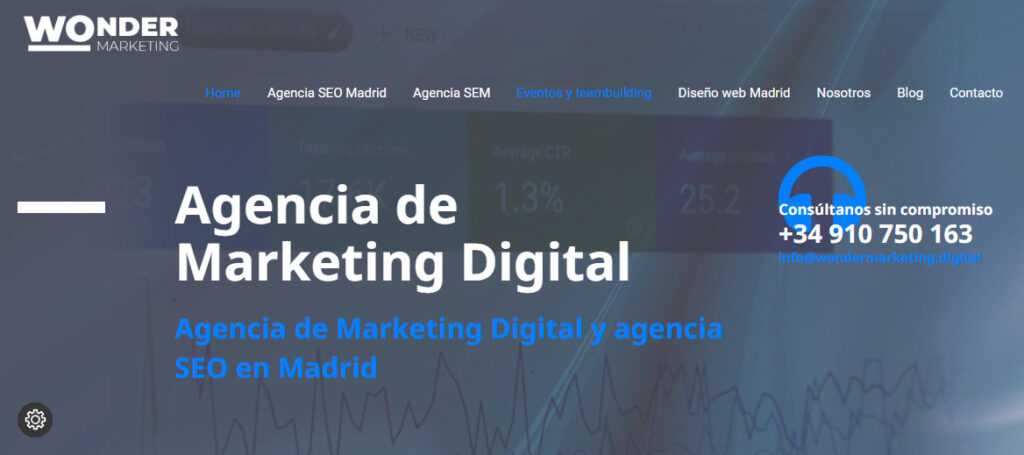 wonder marketing agencia seo en madrid