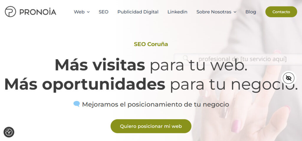 pronoia agencia seo en coruna