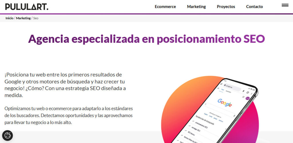 pululart agencia seo en coruna