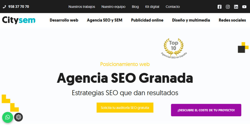citysem agencia seo en granada