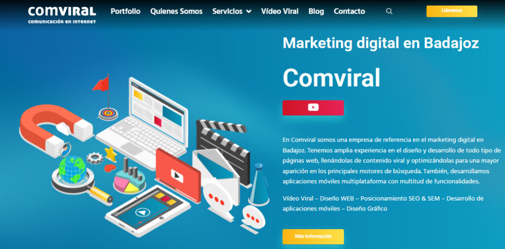 comviral agencia seo en badajoz