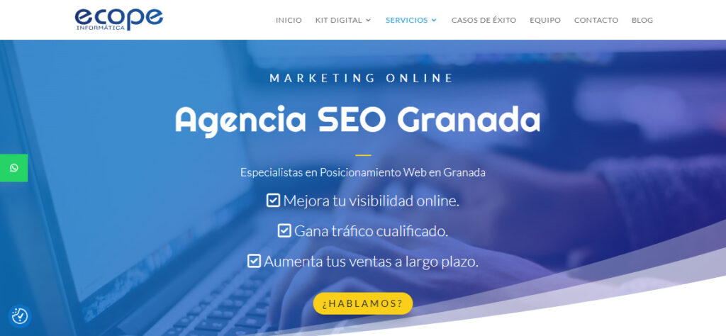 ecope informatica agencia seo en granada
