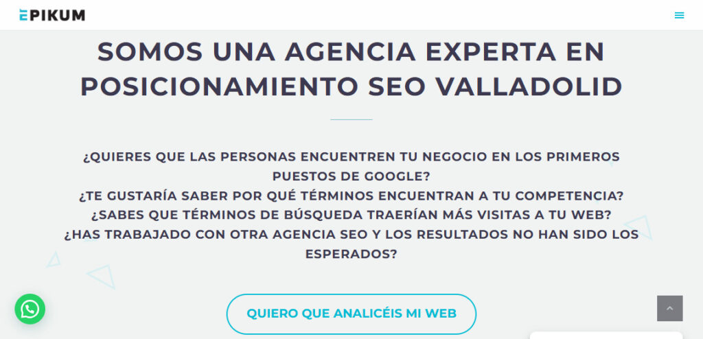 epikum agencia seo en valladolid
