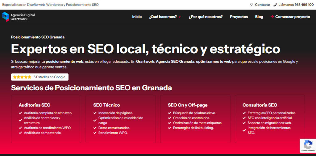 grartwork agencia seo en granada