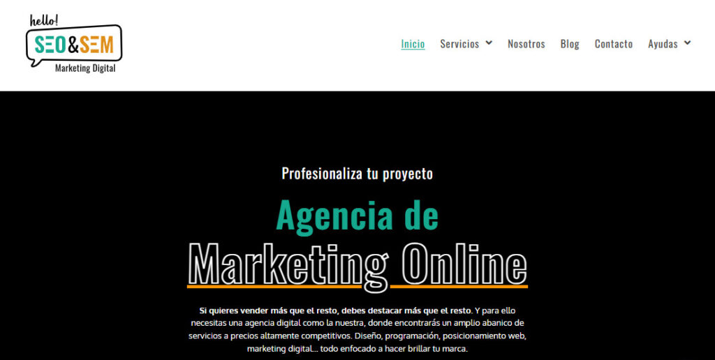 hello seo & sem agencia seo en albacete