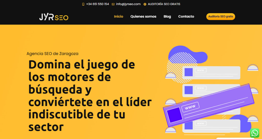 jyr seo agencia seo en zaragoza