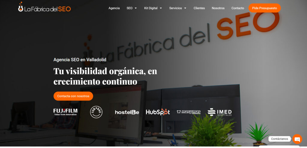 la fabrica del seo agencia seo en valladolid