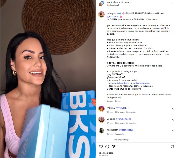 marketing influencer zapatos