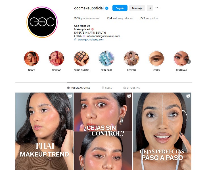marketing para maquillaje redes sociales