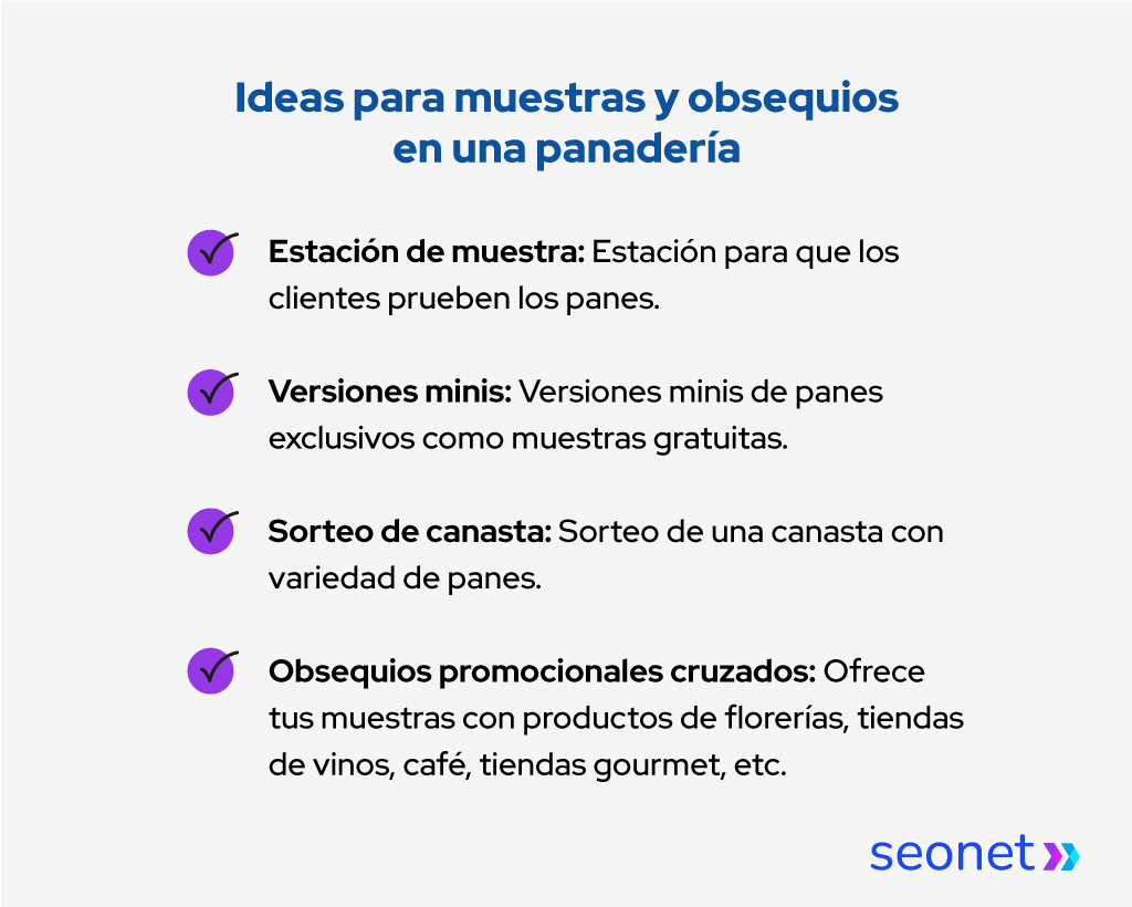 muestras gratis panaderias