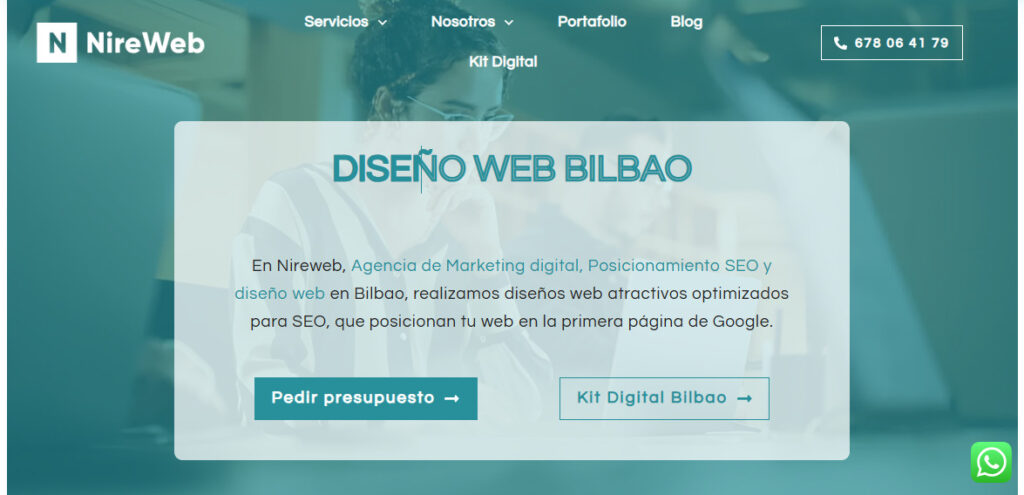 nire web agencia seo en bilbao