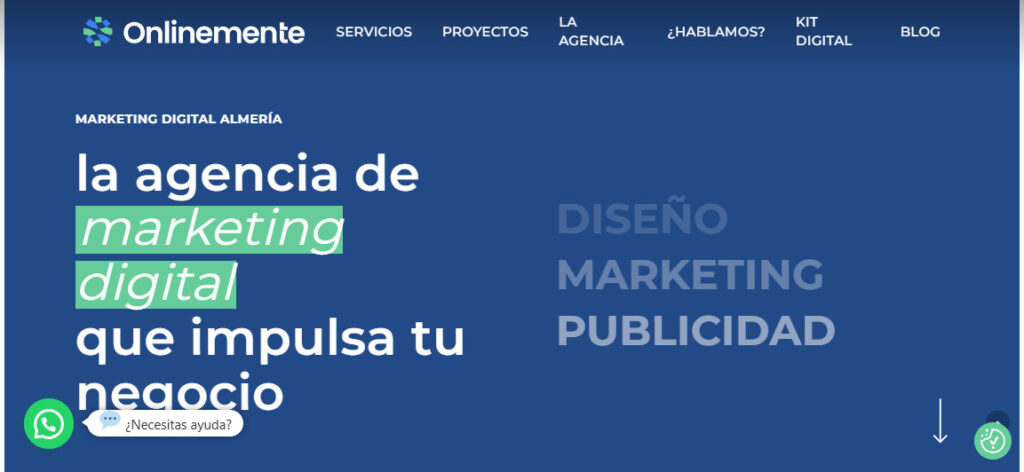onlinemente agencia seo en almeria