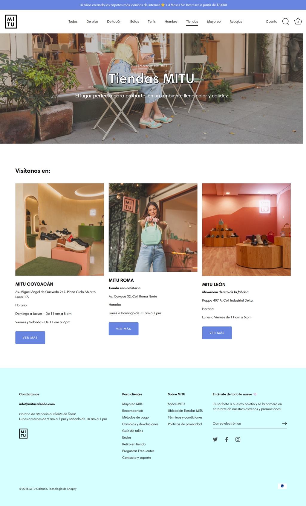 pagina web marketing para zapatos_