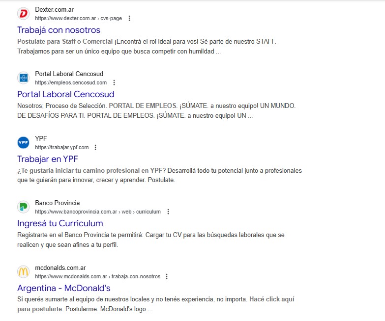 posicionamiento seo rrhh