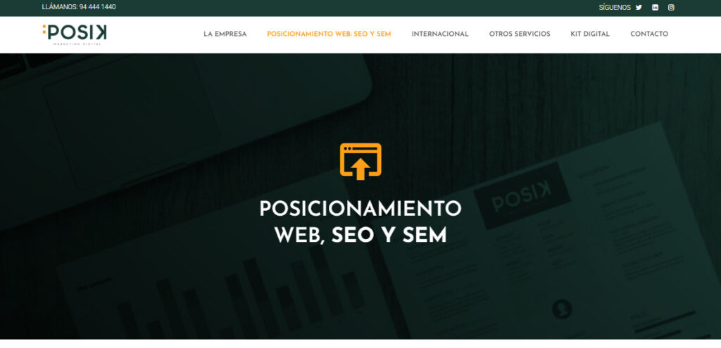 posik agencia seo en bilbao
