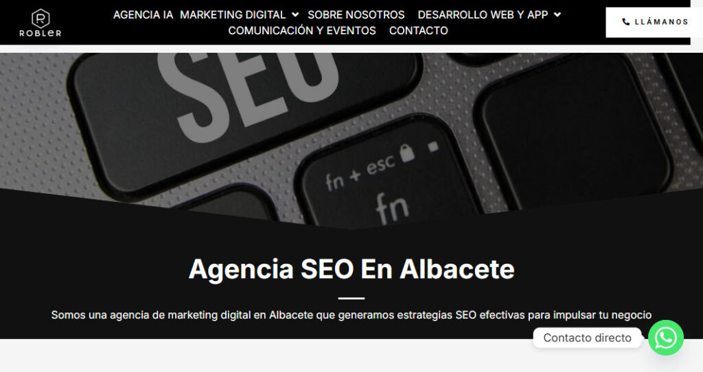 robler agencia seo en albacete