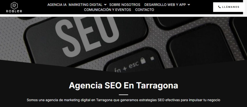 robler agencia seo en tarragona