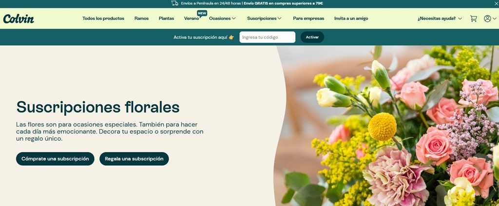 suscripciones marketing florerias