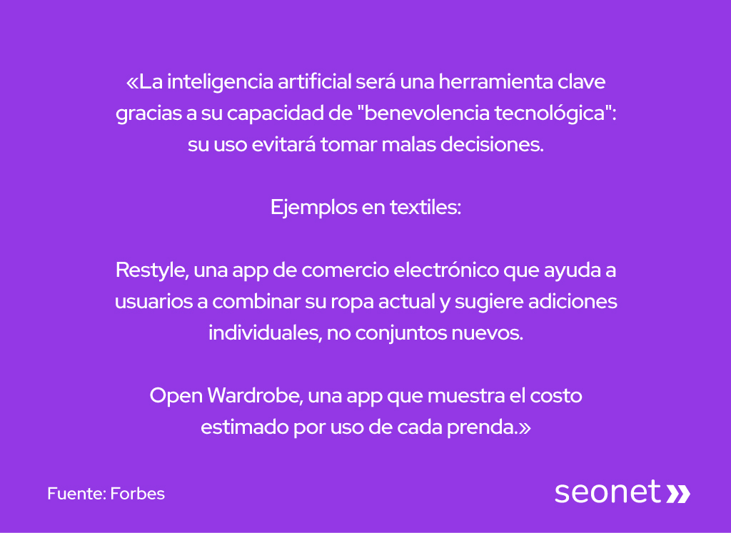 tecnologia marketing textil