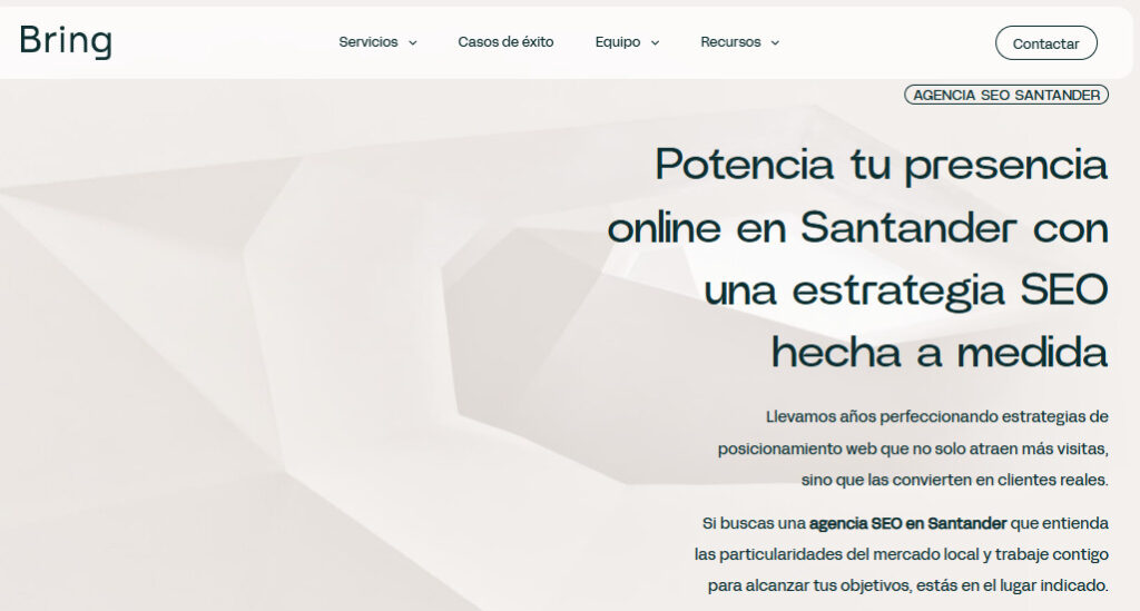 bring agencia seo en santander