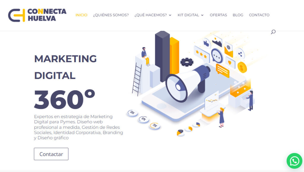 connecta huelva agencia seo en huelva